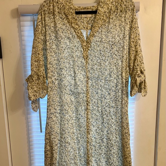 Mirth 100% Cotton Dress Floral Print - Picture 1 of 7